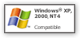 Windows XP, 2000, NT4 compatible